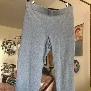 Talbots 3X Gray Sweat Yoga Lounge Pants